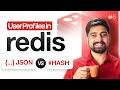 05 User profile in Redis JSON vs HASH