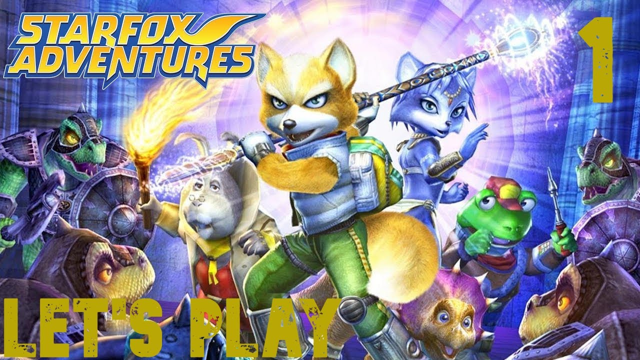 Star Fox Adventures Let's Play No Commentary Part 1- Krystal