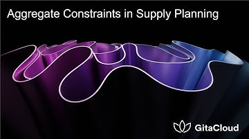 Aggregate Constraints in Supply Planning Optimization - Part 2