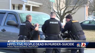 3 minors, 2 adults dead in High Point murder-suicide case