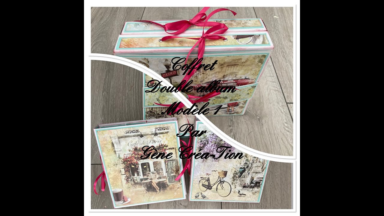 Coffret double albums modèle 1 album pour débutant