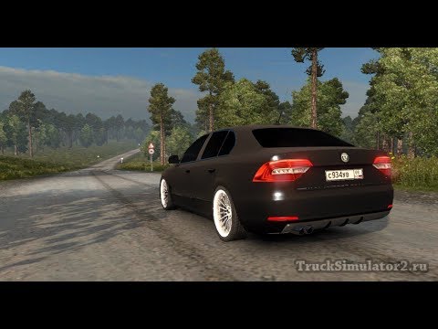 simulator vs emulator Euro Truck Simulator 2 (на шкоде по ДД)