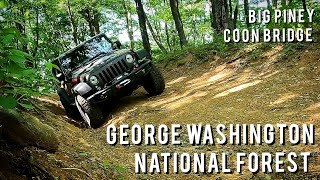 Exploring George Washington National Forest  Big Piney & Coon Bridge Overland Trails by Jeep