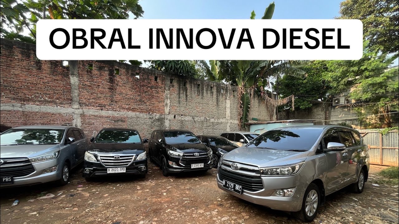 OBRAL INNOVA DIESEL‼️MULAI 190JTAN‼️087880495476#fortuner #innovadiesel #fortunerdiesel #mobkas #2kd