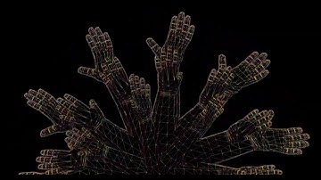 VJ LOOP 4K | ANIMATION | VISUAL LOOPS | 3D | HANDS 4 Motion Graphics Visuals for Live Shows & DJ Set
