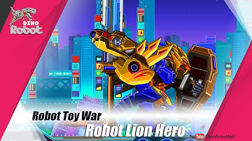 Toy Robot War: Robot Lion Hero - Full Gameplay HD 1080