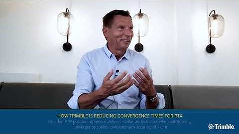 Trimble RTX Explaining the Reduction of Trimble CenterPoint RTX Fast Convergence Time