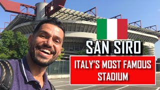 ⚽ San Siro Stadium Tour AC & Inter Milan Tour Italy's Largest Stadium