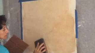 How to paint an Old World faux finish on egg shell walls