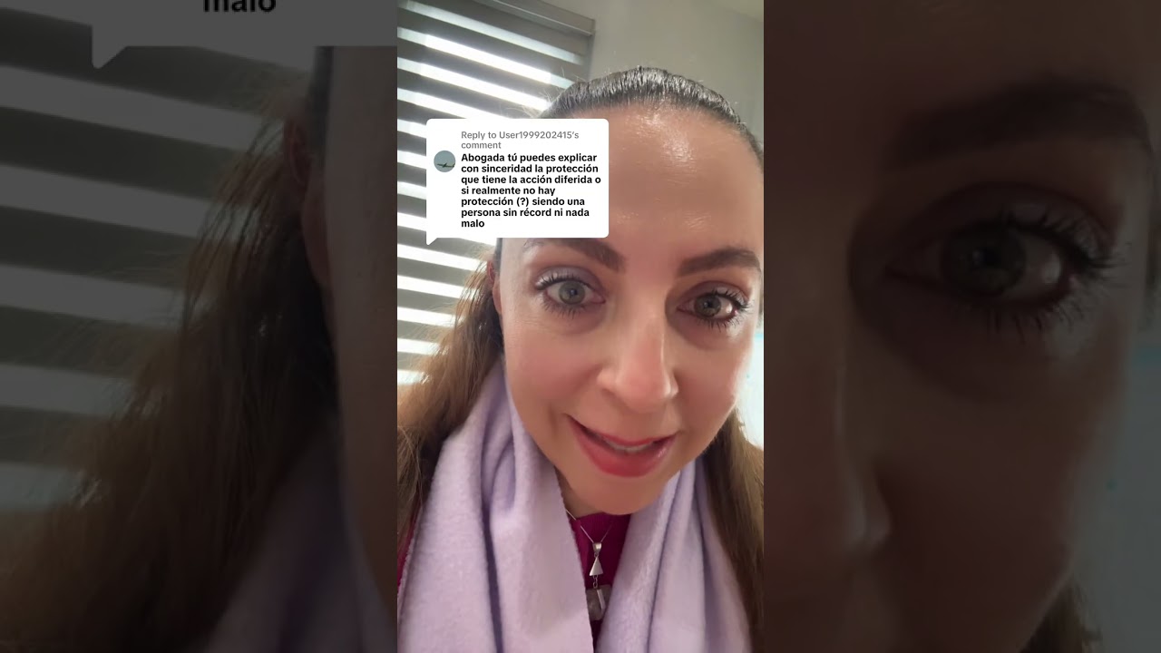 Protección en contra de una deportación si tengo acción diferida por medio de visa u #visau 