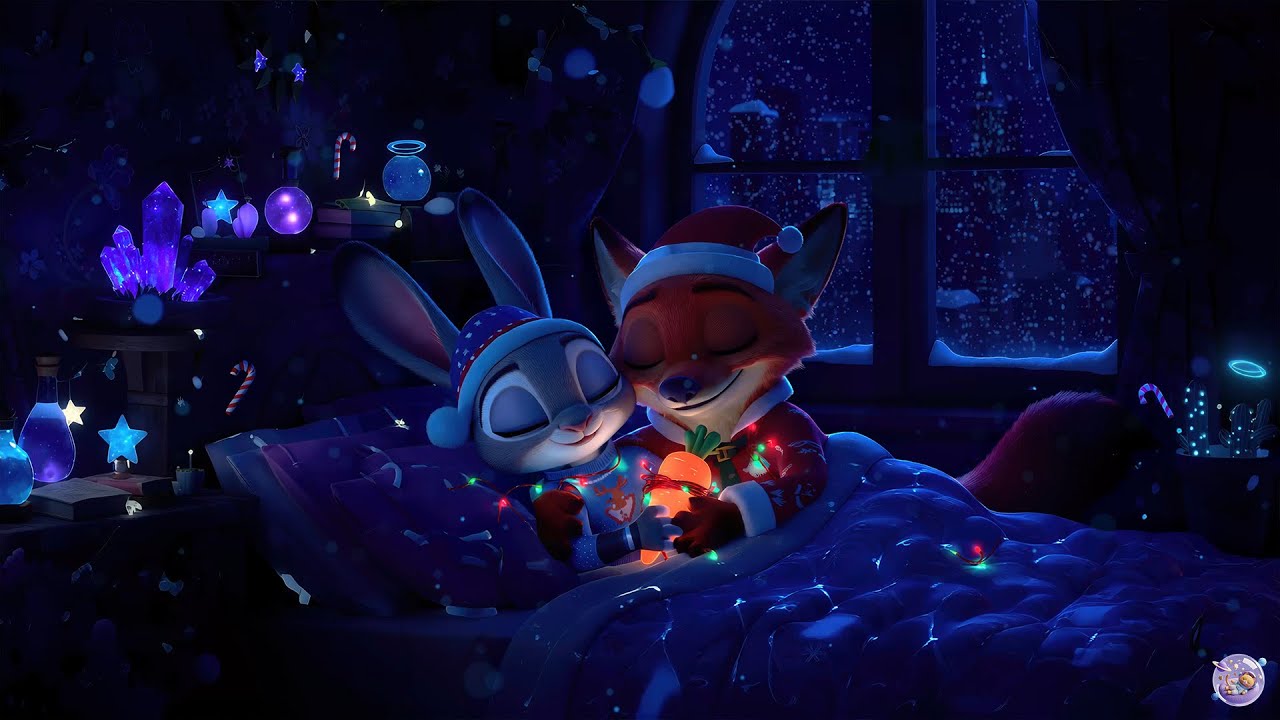 (NO ADS) Instant Christmas Deep Sleep in 3 Minutes • Soothing Brain Massage • Complete Body Reset