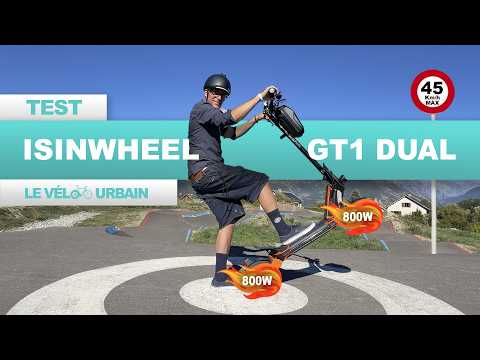 Review of the Isinwheel GT1 Dual electric scooter: performance and range live up to expectations?