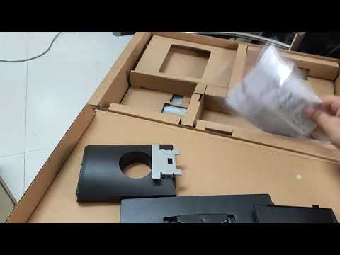 Unboxing Dell E2016H 20" LED Backlit Monitor