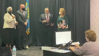 Jose Alvarez gives farewell message as outgoing mayor