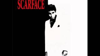 Video thumbnail of "Scarface Soundtrack - She's On Fire (1983)"