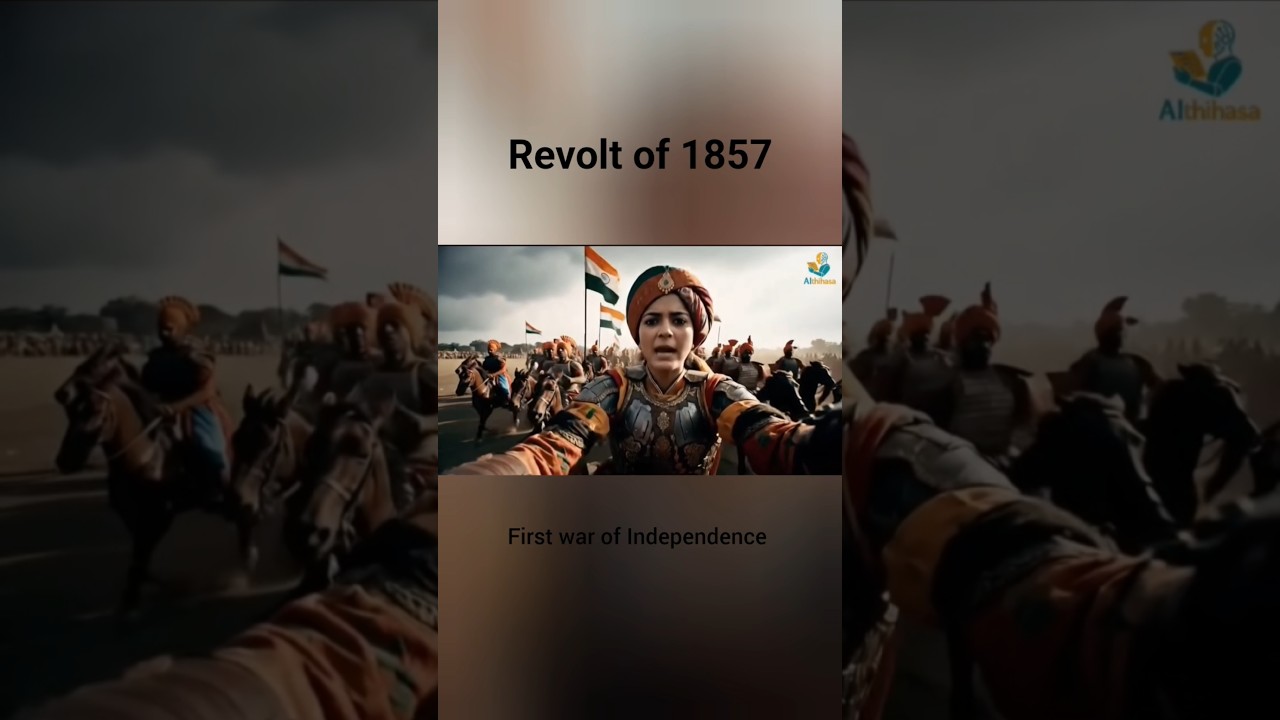 AI Video of Revolt of 1857. 