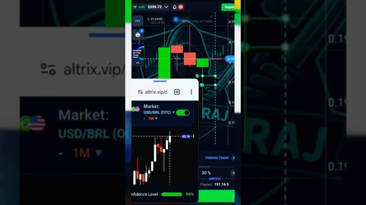 Quotex SECRET H@CK || ALTRIX SOFTWARE H@Ck@KING_IS_BACK-k5z@Trader Raj — KING_IS_BACK-k5z YouTube video
