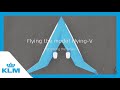 KLM & TU Delft present: Flying the model Flying-V