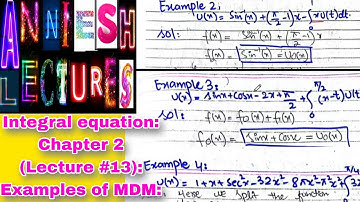 |Integral equation| Fredholm integral equation| Examples of modified decomposition method|