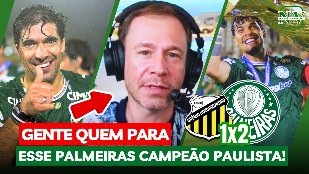 💣 Explodiu na análise! Tiago Leifert comenta Título do Palmeiras e elogia trabalho do Abel ferreira!