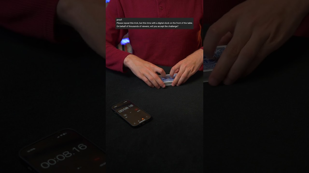 Card Cheating False Shuffle!