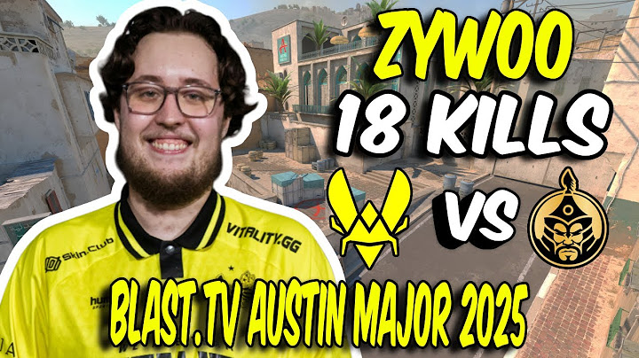 Vitality ZywOo (18/8) vs The MongolZ (Dust2) BLAST.tv Austin Major 2025 Grand final | CS2 POV