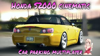 Honda S2000 (cinematic) in Car parking multiplayer!! screenshot 4