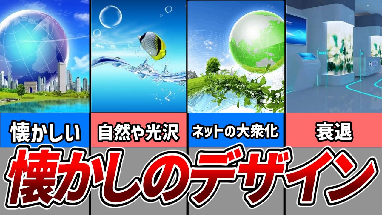 【ゆっくり解説】懐かしのあのデザイン！？2000年代に流行った幻の美学、フルティガー・エアロについて解説！#Frutiger Aero