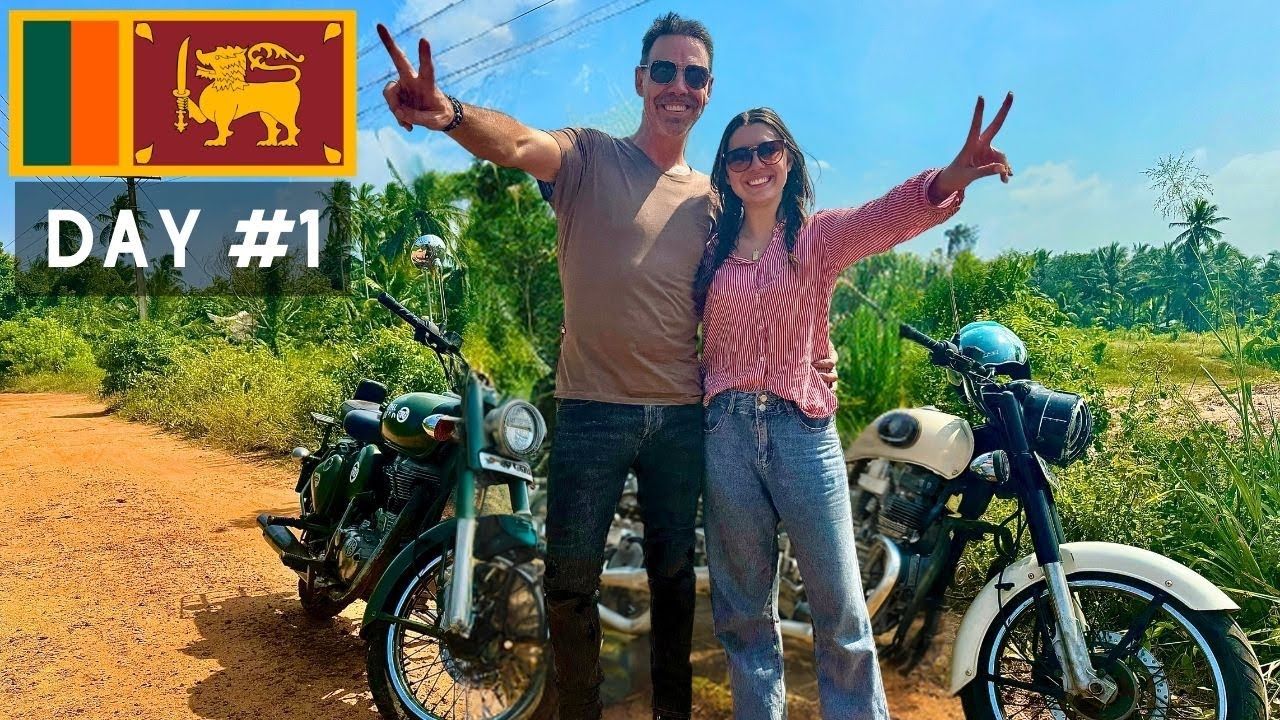Motorbike Tour with my Dad in Sri Lanka! 🇱🇰 🏍️