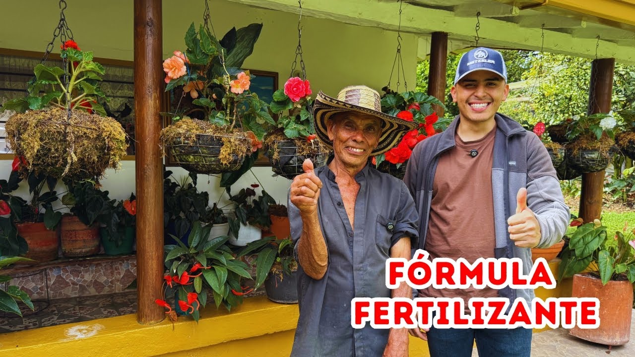 La RECETA de Guillermo para ALIVIAR, SANAR y FLORECER tus PLANTAS, hermoso JARDÍN |AP