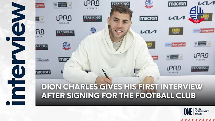 DION CHARLES | Wanderers forward gives his first i...
