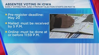 Absentee Voting In Iowa