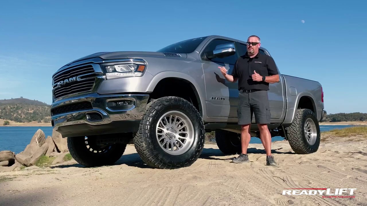 5th Gen Ram 1500 6 Inch Lift Kit by ReadyLIFT - YouTube