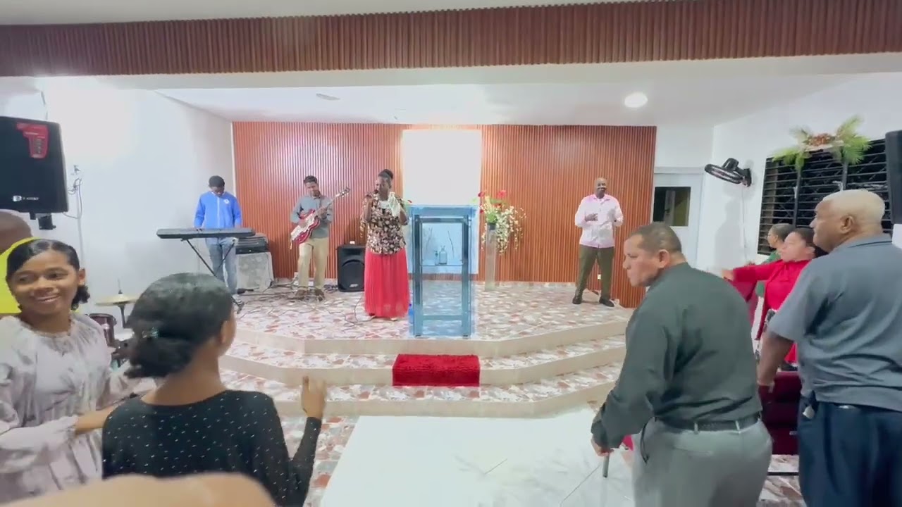 Coro de fuego nagua sierva Carmela 🚨🚨