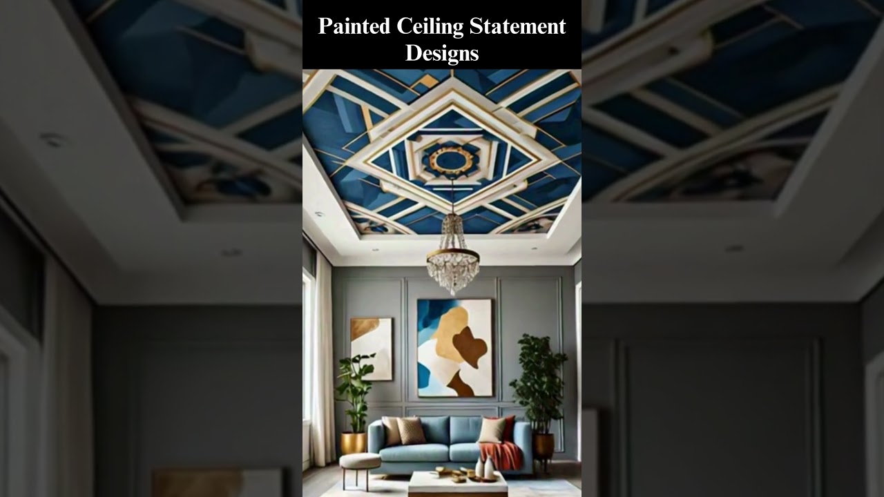 Painted Ceiling Statement – Creative Color & Design Ideas to Elevate Your Fifth Wall 