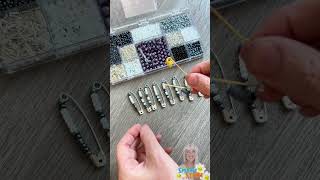 DIY Skull Safety Pin Craft 💀 | Easy Halloween Bead Project DIY Skull Safety Pin Craft 💀 | Easy Halloween Bead Project