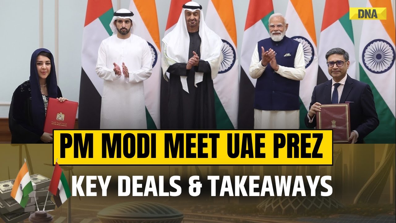 India UAE News: Key Takeaways From UAE President's MBZ Al Nahyan Meeting With PM Modi I World News