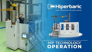 Hiperbaric HIP (Hot Isostatic Pressing) technology operation