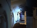 JAL A350 door open. #飛行機動画 #福岡空港 #aviation #a350