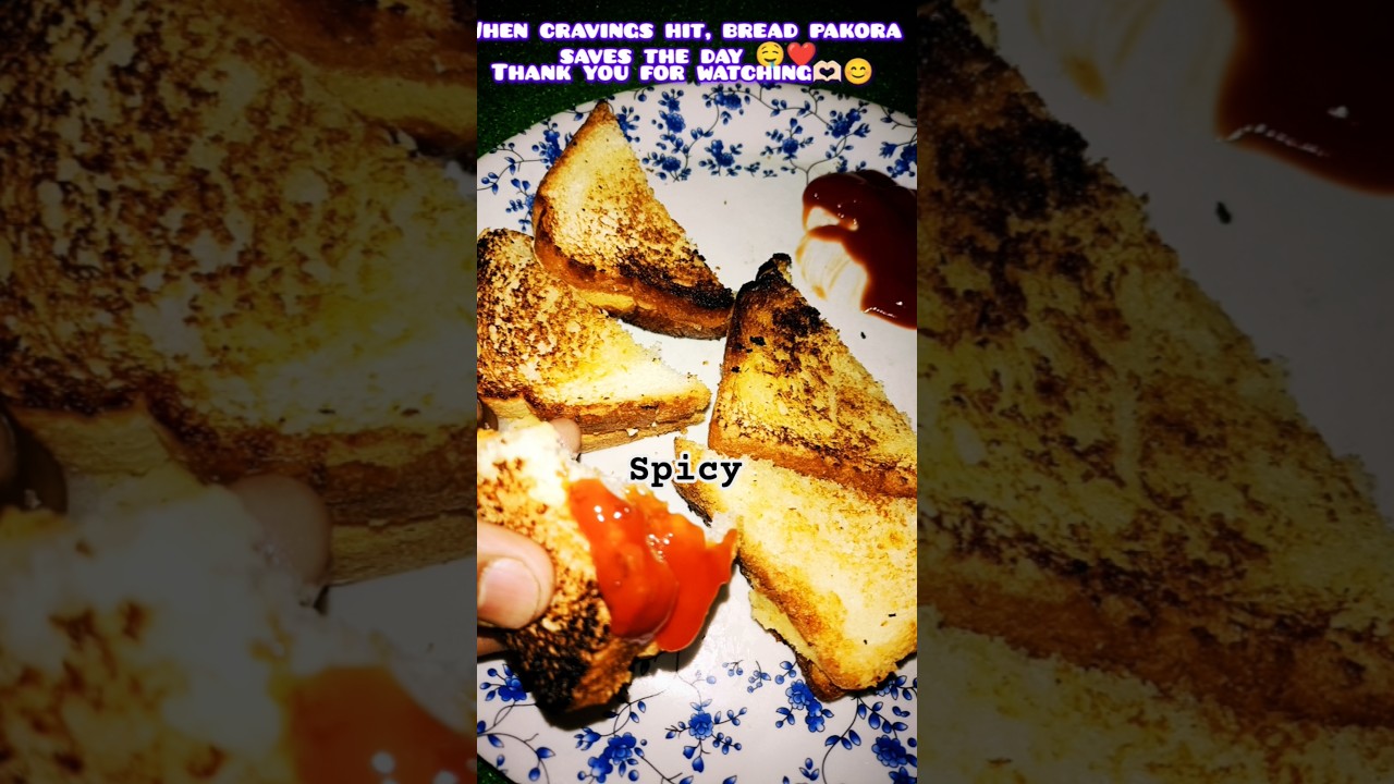 easy homemade Bread pakora recipe 