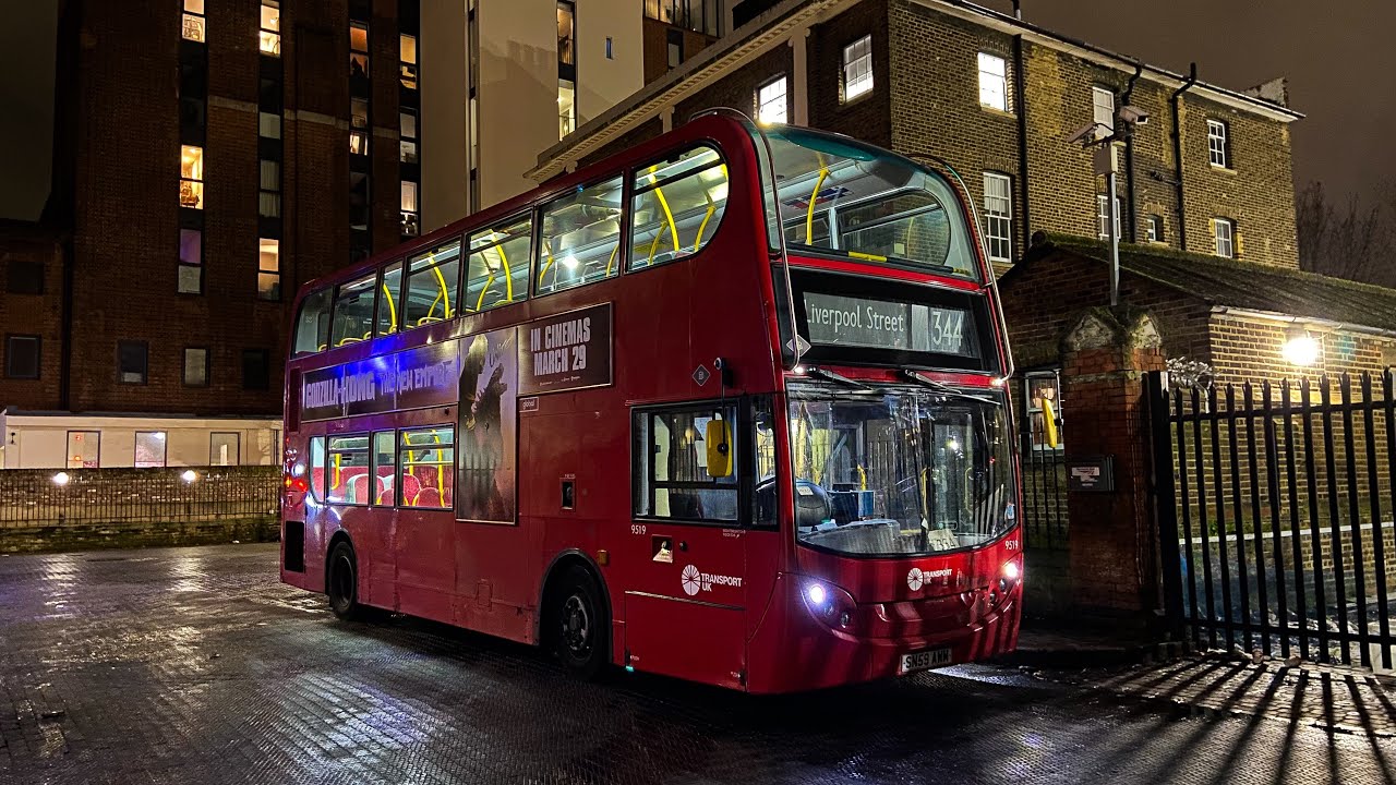 Rare Working Journey On The 344 Abellio London ADL Enviro 400 rare-working-journey-on-the-344-abellio-london-adl-enviro-400