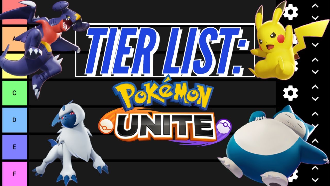 Pokémon UNITE Tier List! What are the Best Pokémon? - YouTube