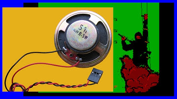 Saboteur II [MS DOS] Title Screen on IBM PC Speaker