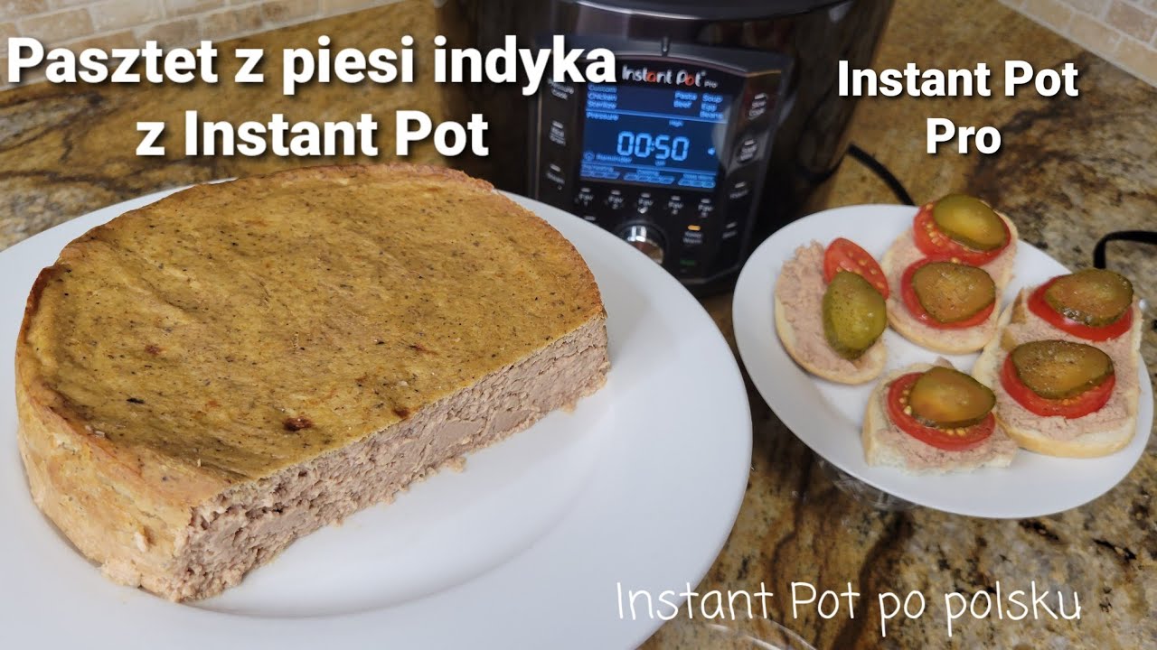 Pasztet z piersi indyka z Instant Pot, smacznie, łatwo i szybko / Turkey breast pate in Instant Pot