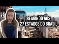 Gringa reagindo às capitais dos Estados Brasileiros | React to Brazilian States