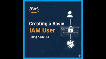 Creating a Basic IAM User Using AWS CLI
