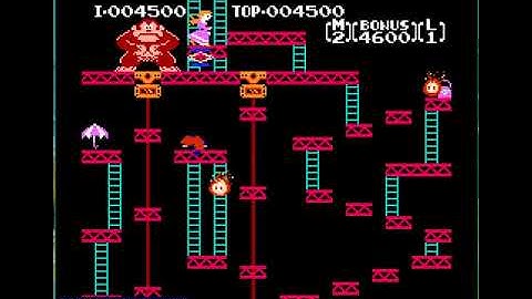 Donkey Kong: Game A (1 Loop) Speedrun (1:09.042) (PB)