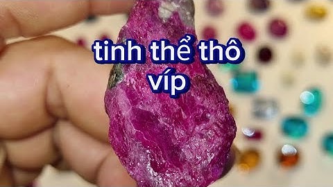 tặng quà không đồng , đấu giá không đồng , mở bát / Đá ruby