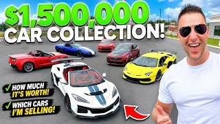 Moving My Car Collection to My New House!!! *ZR1X Update + Total Collection Value!*