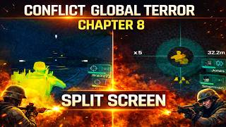 Conflict: Global Terror Chapter 8 Multiplayer Split Screen Gameplay | Full Co-Op Mission